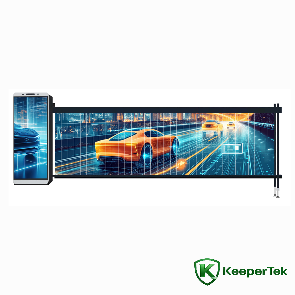 Rotating Blade Advertising Barrier Gate KT-ZYSB23