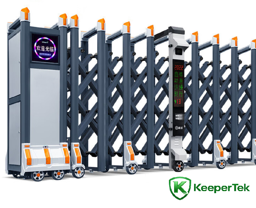 Electric Retractable Gate with License Plate Recognition KT-QG03