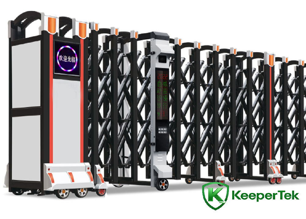 Electric Retractable Gate with License Plate Recognition KT-QG04