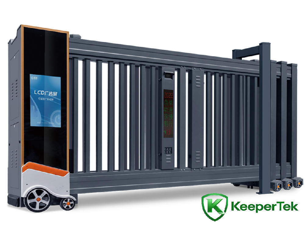 Sectional Sliding Door with License Plate Recognition  KT-QG26