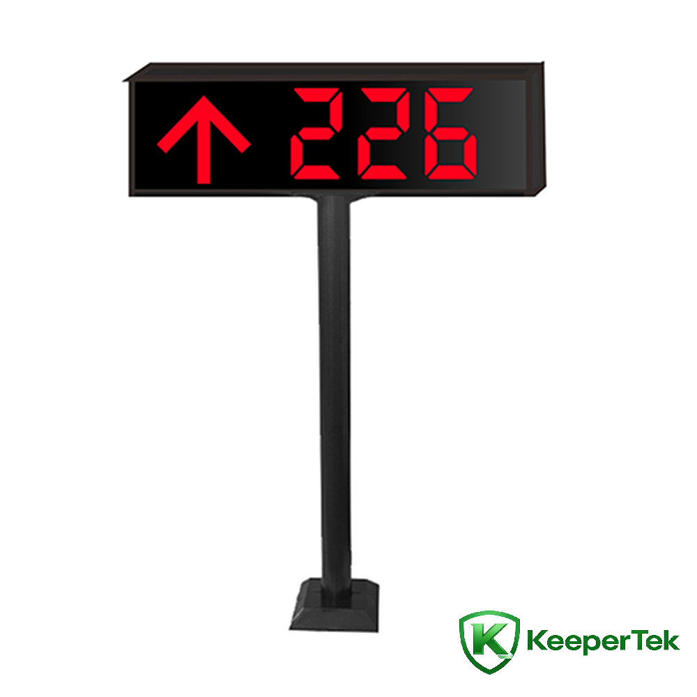 Outdoor Wired Parking Guidance Screen (Single Direction) KT‑WB28