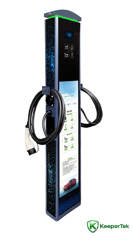 14KW Floor-mounted Dual-Gun AC Charging Station KT-HC09